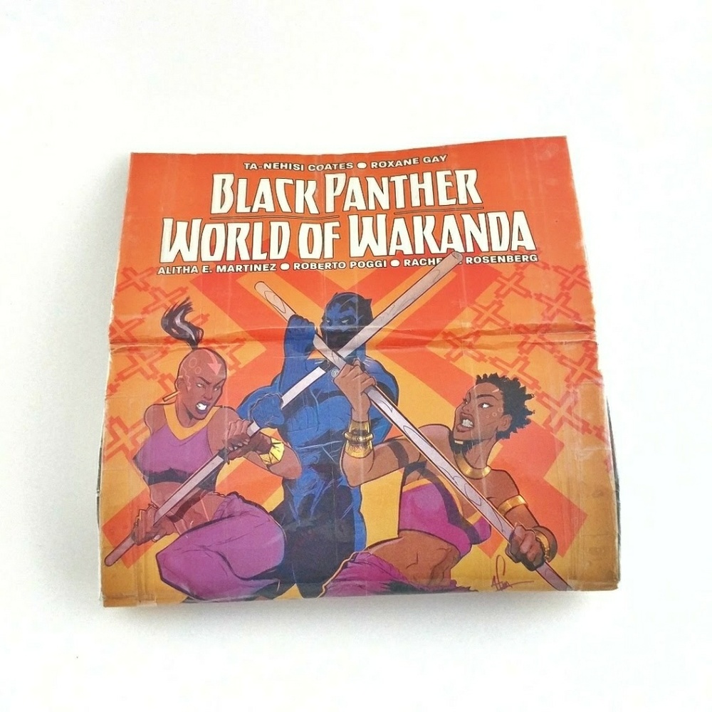 Handmade Women's Wallet, Black Panther Wakanda
